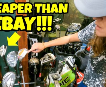 WHERE TO BUY NEW & USED GOLF GEAR FOR CHEAP!!!