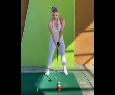 👏👏🏼 can't believe what I just saw ❤️❤️  #golf #shorts #golfgirl      | GOLF#SHORT