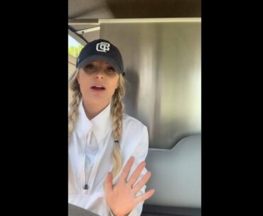 Beauty golf cart girl stories ❤️❤️ #golf #shorts #golfgirl      | GOLF#SHORT