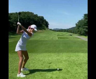 Shin Hyejin !! | Golf ladies | Golf lady | Golf Shorts | #Shorts
