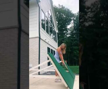 ⛳Look at my Golf Trick! | Golf ladies  | Golf lady  | Golf Shorts | #Shorts