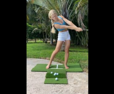 Very cool! Thanks for sharing! 🙌 ❤️❤️ #golf #shorts #golfgirl      | GOLF#SHORT