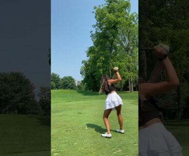 ⛳Here is my golf Swings highlight! | Golf ladies  | Golf lady  | Golf Shorts | #Shorts