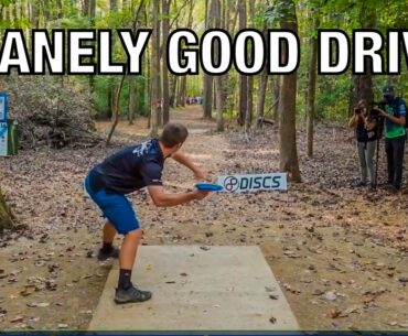 INSANELY GOOD DISC GOLF DRIVES COMPILATION