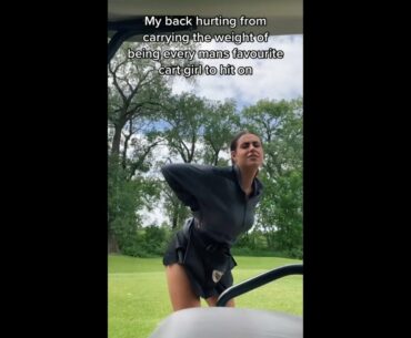 It’s true tho😌🤷‍♀️ #bevcart #beercart #cartgirl  ❤️❤️ #golf #shorts #golfgirl      | GOLF#SHORT