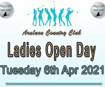 Ladies Open Golf Day 2021