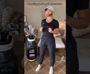⛳Golf outfit Challenge! | Golf ladies  | Golf lady  | Golf Shorts | #Shorts
