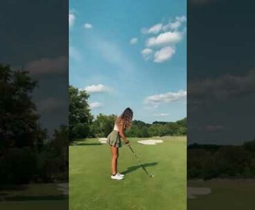 ⛳wonderful day for Swing! | Golf ladies  | Golf lady  | Golf Shorts | #Shorts