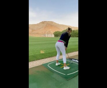 Iron play compilation by BELLA ANGEL  ⛳️😍✨😅     | GOLF#SHORT