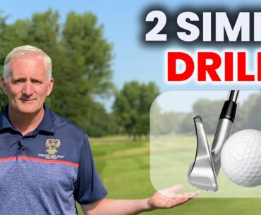 Strike Your Irons Like A Tour Pro - 2 simple golf drills