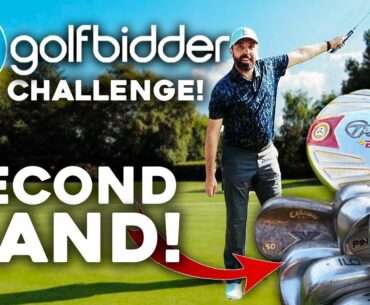 #Break75 SECOND HAND Golfbidder challenge!