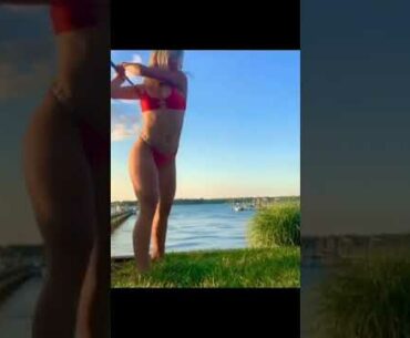 Awesome swing dear❤️❤️❤️ ❤️❤️ #golf #shorts #golfgirl      | GOLF#SHORT
