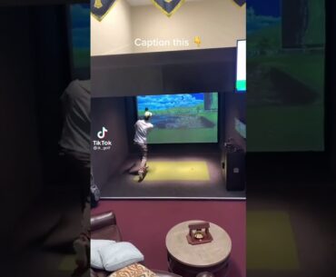 Golf shot challenge 👏👏 peffect shot #golf #shorts #golfswing