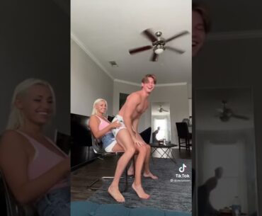 Beauty golf cart girl Cass Holland tik tok moment #shorts