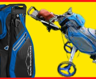 Sun Mountain Sync golf bag Review || SUN MOUNTAIN SYNC CART BAG 2021