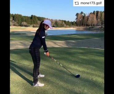 Mone Inami golf swing technique!  #golf #golfshorts #alloverthegolf