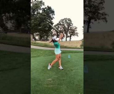 ⛳Wow this girl with powerful Swing! | Golf ladies  | Golf lady  | Golf Shorts | #Shorts