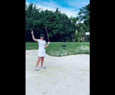 How to Hit out of the Sand