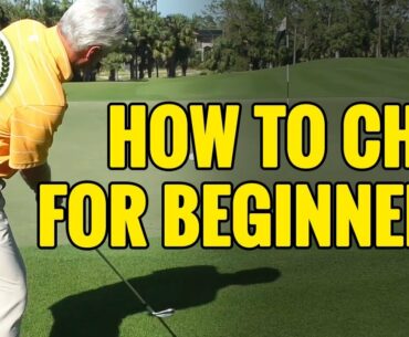 GOLF SHORT GAME TIPS - HOW TO CHIP FOR BEGINNERS
