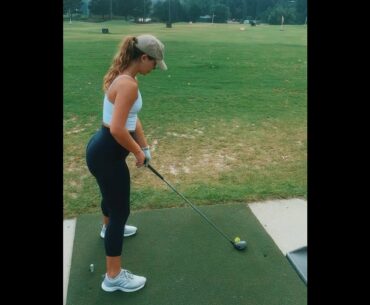Beauty golf girl golf swing ❤️❤️ #golf #shorts #golfgirl      | GOLF#SHORT