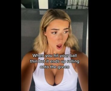 Thin to win babyyy  ❤️❤️ #golf #shorts #golfgirl      | GOLF#SHORT