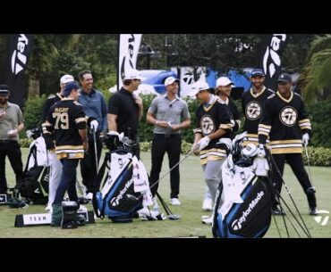 Team TaylorMade Tries the Happy Gilmore Swing | TaylorMade Golf
