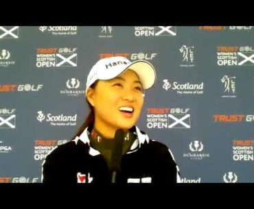 Minjee Lee Wednesday Press Conference 2021 Trust Golf Women’s Scottish Open