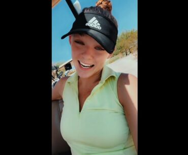 Beauty golf cart girl stories ❤️❤️ #golf #shorts #golfgirl      | GOLF#SHORT