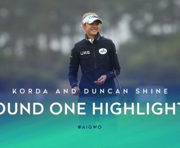 AIG Women's Open 2021 | Full Round 1 Highlights