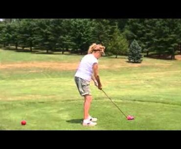 LADIES HOW TO DRIVE A GOLF BALL 200 YDS.