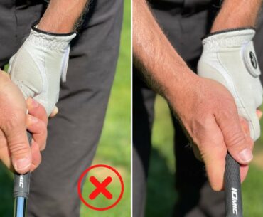 THIS GRIP IS KILLING YOUR GOLF SWING!! HOW TO FIX IT NOW!!