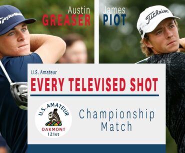 2021 U.S. Amateur Championship Match: Every Televised Shot