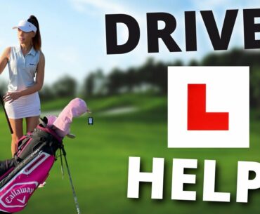 MY FIRST EVER GOLF LESSON HITTING A DRIVER! BREAK 100 - SERIES 2 @GARY MARTIN GOLF