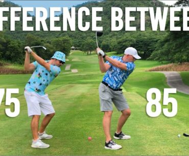 Difference Between a 75 and 85 - Where are those 10 Strokes? PART 1