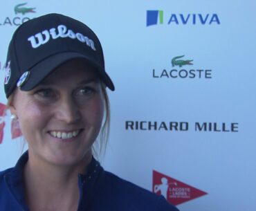 Sanna Nuutinen Interview Round 1 | Lacoste Ladies Open de France 2019