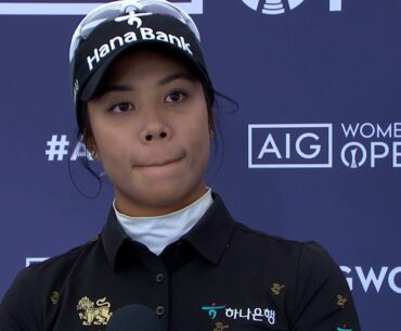 Patty Tavatanakit 2021 AIG Women's Open Final Round Interview