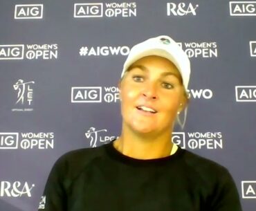 Anna Nordqvist 2021 AIG Womens Open Winner Press Conference