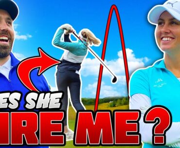 I caddy for a TOUR PRO!