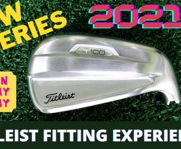 Titleist T-Series Irons T100 T100s T200 T300  | Fitting Centre Experience Vlog [KOR / JAP / CHI SUB]