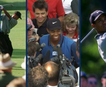 Tiger Woods’ professional debut in 1996 | Full highlights