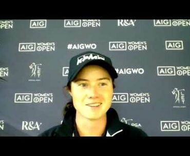 Leona Maguire 2021 AIG Women's Open Third Round Quotes