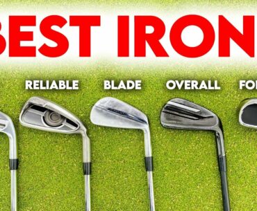 The BEST IRONS in golf (for every type of player!)