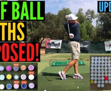 Top Golf Ball MYTHS EXPOSED!!!