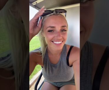 beauty golf cart girl Cass Holland stories ❤️❤️ #golf #shorts #golfgirl      | GOLF#SHORT