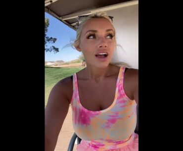 beauty golf cart girl Cass Holland stories ❤️❤️ #golf #shorts #golfgirl      | GOLF#SHORT