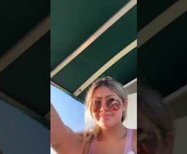 beauty golf cart girl  stories ❤️❤️ #golf #shorts #golfgirl      | GOLF#SHORT