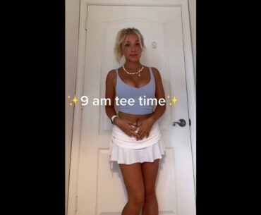 🔥🔥🔥🔥 wow I'm in love 🥰 ❤️❤️ #golf #shorts #golfgirl      | GOLF#SHORT