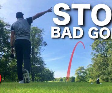 5 Simple ways to STOP BAD GOLF!