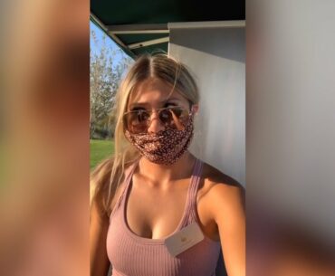 beauty golf cart girl stories ❤️❤️ #golf #shorts #golfgirl      | GOLF#SHORT