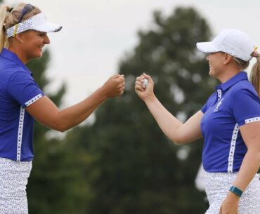 Match 1 Highlights | Nordqvist/Castren vs. Kang/Ernst | 2021 Solheim Cup